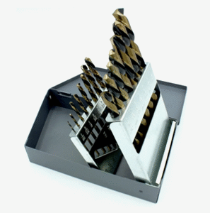 Left Hand 15pc Fraction Jobber Drill Bit Set